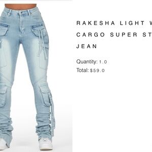 Rakesha Women's Light Blue Skinny Jeans